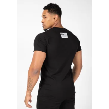 Classic T-shirt Black Gold de Gorilla Wear pas cher - Nutriwellness