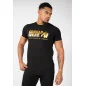 Classic T-shirt Black Gold - Gorilla Wear