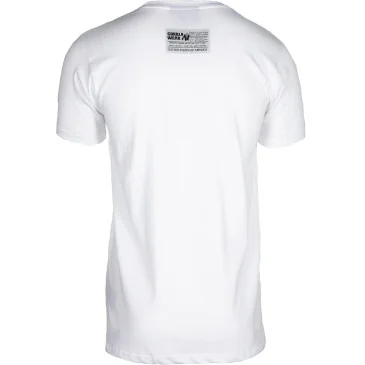Classic T-shirt White de Gorilla Wear pas cher - Nutriwellness