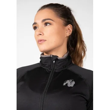 Cleveland Track Jacket Black de Gorilla Wear pas cher - Nutriwellness