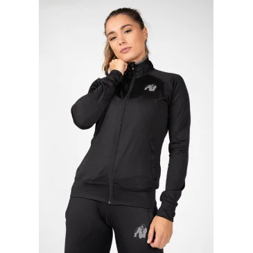 Cleveland Track Jacket Black de Gorilla Wear pas cher - Nutriwellness