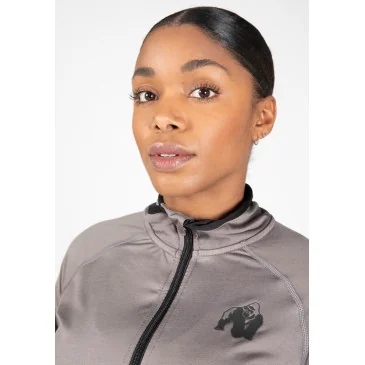 Cleveland Track Jacket Gray de Gorilla Wear pas cher - Nutriwellness