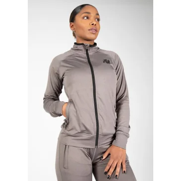 Cleveland Track Jacket Gray de Gorilla Wear pas cher - Nutriwellness
