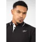Delano Polo Black/White - Gorilla Wear