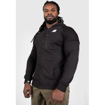 Delta Hoodie Black de Gorilla Wear pas cher - Nutriwellness