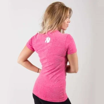 Camden T-shirt (Pink) de Gorilla Wear pas cher - Nutriwellness