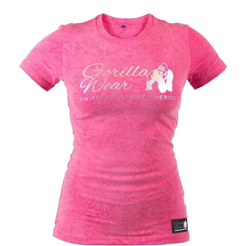Camden T-shirt (Pink) - Gorilla Wear