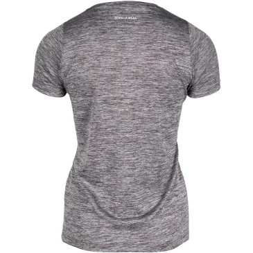 Elmira V-Neck T-Shirt Gray Melange de Gorilla Wear pas cher - Nutriwellness