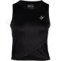 Estelle Twisted Crop Top Black - Gorilla Wear