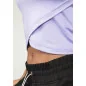 Estelle Twisted Crop Top Lilac - Gorilla Wear