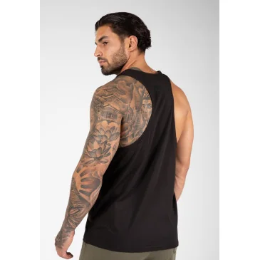 Evansville Tank Top Black de Gorilla Wear pas cher - Nutriwellness