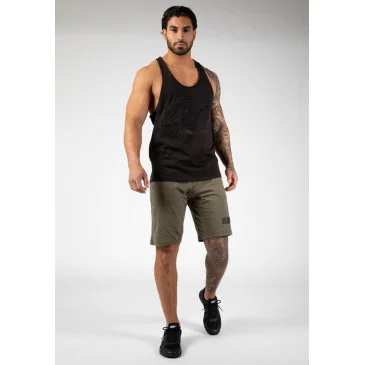 Evansville Tank Top Black de Gorilla Wear pas cher - Nutriwellness