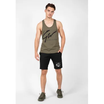 Evansville Tank Top Army Green de Gorilla Wear pas cher - Nutriwellness