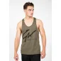 Evansville Tank Top Army Green - Gorilla Wear
