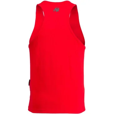Evansville Tank Top Red de Gorilla Wear pas cher - Nutriwellness