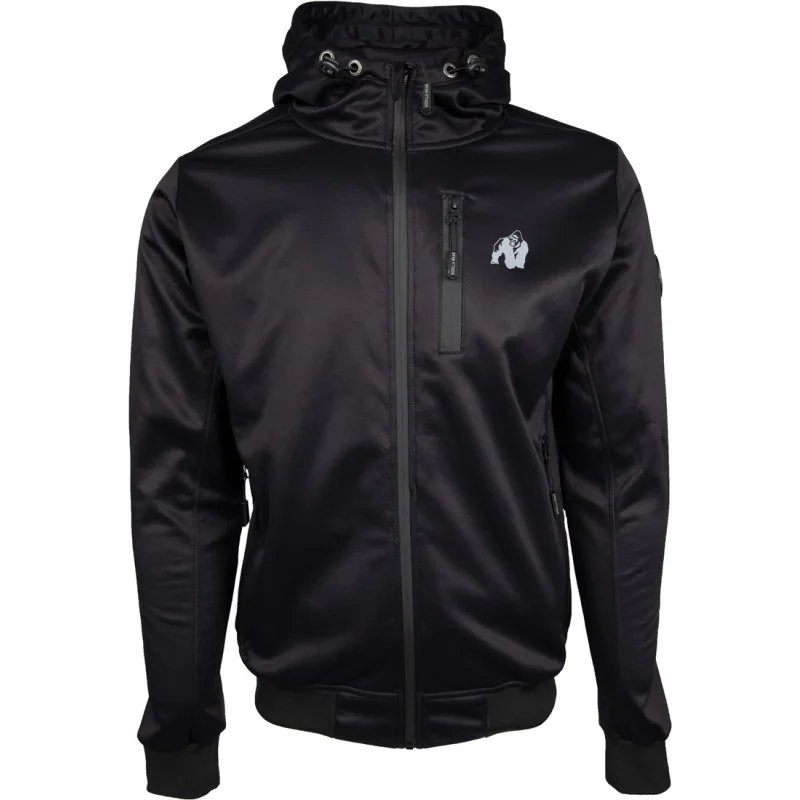 Glendale Softshell Jacket - Black - Gorilla Wear