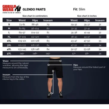 Glendo Pants Anthracite de Gorilla Wear pas cher - Nutriwellness