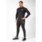 Hamilton Hybrid Long Sleeve Black - Gorilla Wear