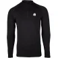 Hamilton Hybrid Long Sleeve Black - Gorilla Wear