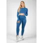 Hilton Seamless Leggings - Bleu - Gorilla Wear
