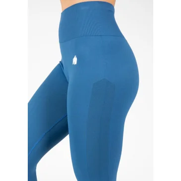 Hilton Seamless Leggings - Bleu de Gorilla Wear - Nutriwellness