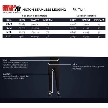 Hilton Seamless Leggings - Fuchsia de Gorilla Wear - Nutriwellness