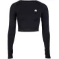 Hilton Seamless Long Sleeve - Black - Gorilla Wear