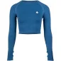Hilton Seamless Long Sleeve - Bleu - Gorilla Wear