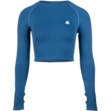 Hilton Seamless Long Sleeve - Bleu de Gorilla Wear - Nutriwellness