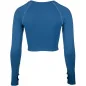 Hilton Seamless Long Sleeve - Bleu - Gorilla Wear