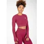 Hilton Seamless Long Sleeve - Fuchsia - Gorilla Wear