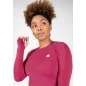 Hilton Seamless Long Sleeve - Fuchsia - Gorilla Wear