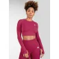 Hilton Seamless Long Sleeve - Fuchsia - Gorilla Wear