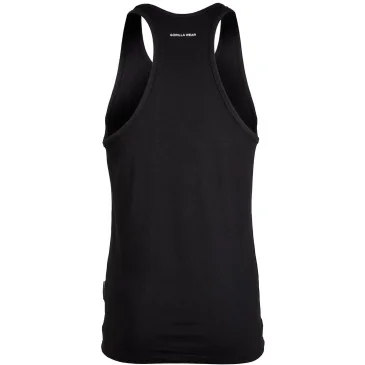 Carter Stretch Tank Top Black de Gorilla Wear pas cher - Nutriwellness