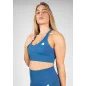 Hilton Seamless Sports Bra Bleu - Gorilla Wear