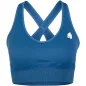 Hilton Seamless Sports Bra Bleu - Gorilla Wear