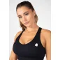 Hilton Seamless Sports Bra Black - Gorilla Wear