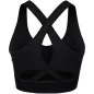 Hilton Seamless Sports Bra Black - Gorilla Wear