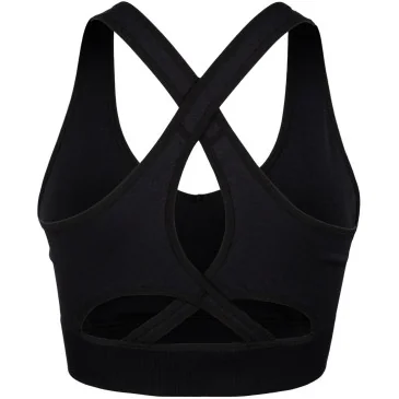 Hilton Seamless Sports Bra Black de Gorilla Wear pas cher - Nutriwellness
