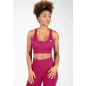 Hilton Seamless Sports Bra Fuchsia - Gorilla Wear