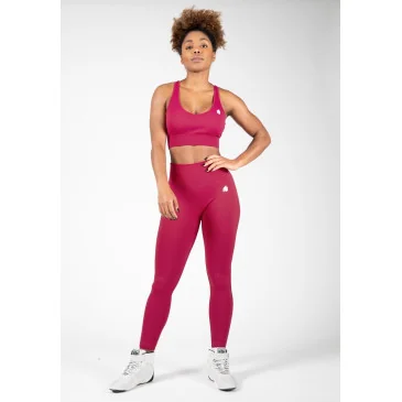 Hilton Seamless Sports Bra Fuchsia de Gorilla Wear pas cher - Nutriwellness