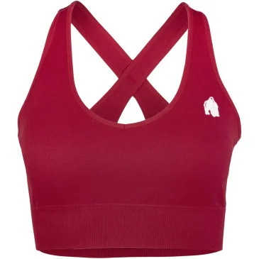 Hilton Seamless Sports Bra Fuchsia de Gorilla Wear pas cher - Nutriwellness