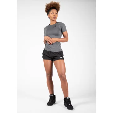 Holly T-Shirt Gray de Gorilla Wear pas cher - Nutriwellness
