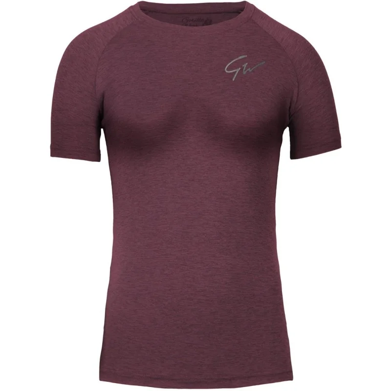 Holly T-Shirt Burgundy Red - Gorilla Wear