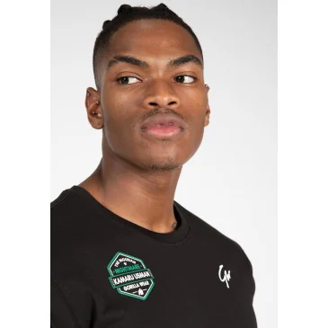 Kamaru Usman T-shirt Black de Gorilla Wear pas cher - Nutriwellness