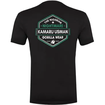 Kamaru Usman T-shirt Black de Gorilla Wear pas cher - Nutriwellness