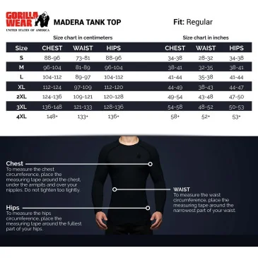 Madera Tank Top Army Green de Gorilla Wear pas cher - Nutriwellness