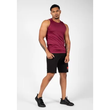 Madera Tank Top Burgundy Red de Gorilla Wear pas cher - Nutriwellness