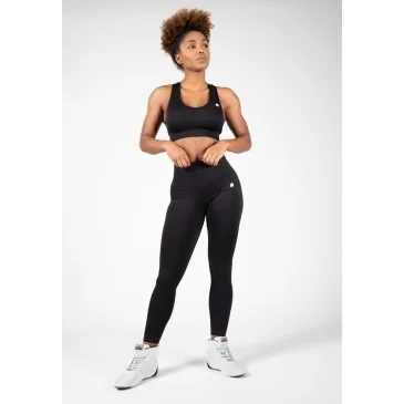 Neiro Seamless Leggings Black de Gorilla Wear pas cher - Nutriwellness
