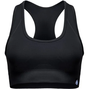 Yava Seamless Sports Bra Black Gorilla Wear pas cher - Nutriwellness